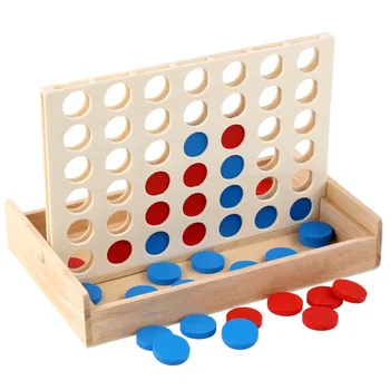 Yeni Bağlantı Mavi Kırmızı Dört Bir Satır 4 Bir Çizgi Kurulu Komik Aile Partileri Klasik Bingo Oyunları Ahşap Eğlence Seyahat Oyunları