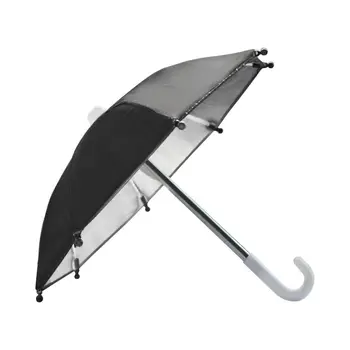 Yeni Mini Şemsiye Oyuncak Bisiklet telefon tutucu Güneşlik Şemsiye Dekorasyon Aksesuarları Polyester Çocuklar İçin Mini Şemsiye