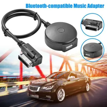 YENİ Bluetooth Yardımcı Alıcı Kablo Adaptörü Audi A4 A5 A6 Q5 Q7 2010 Öncesi Ses Medya Girişi AMI AUX Arayüzü