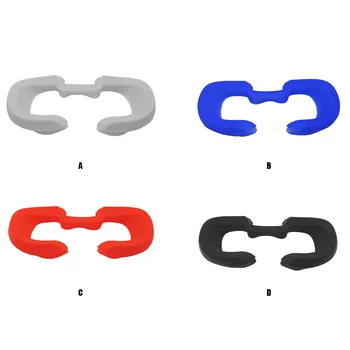 Yumuşak Silikon göz maskesi kapak nefes ışık engelleme göz kapağı Pedi okülüs yarık S VR kulaklık aksesuarları