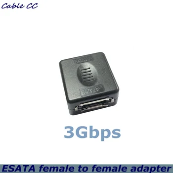 Yüksek hızlı 3Gbps ESATA Dişi-Dişi Dönüştürücü Adaptör, SATA2 Nesil ESATA Optik Sürücü Sabit Diskini Destekler