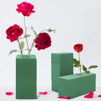 Çiçek Köpük Tuğla saksı Çiçek Düğün Çiçekçi Taze Çiçek Düzenleme Tasarım DIY El Sanatları Malzemeleri