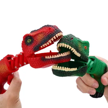 Çocuk Dinozor Oyuncak Plastik Hayvan Oyuncaklar Dinozor Hayvan Figürleri Kapmak Pençe Oyunu Snapper Pick Up Pençe Yenilik Oyuncaklar Çocuklar Hediye