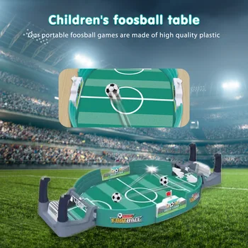 Çocuklar için Mini Futbol Oyunu 6 Mini futbol ile Futbol Savaş Masası İki oyunculu savaş futbol masası Mini futbol Arcade oyunları