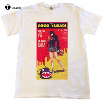 Öldürmek Gogo Yubari Tarantino japon tişörtü Retro Film Kült Film Pamuk Tee Gömlek Unisex