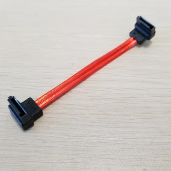 Özel SATA Kablo Adaptörü Veri Kablosu Ultra Yumuşak Kırmızı 10cm