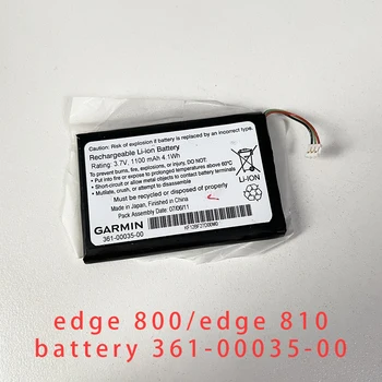 Şarj edilebilir li-ion pil 361-00035-00 GARMİN Edge 800 İçin 810 Edge800 Edge810 3.7 V 1100mAh 4.1 Wh lityum iyon batarya Tamir
